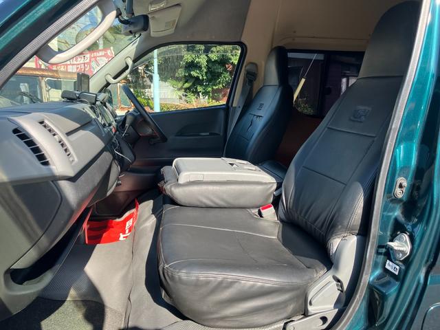 ハイエースバン DX 委託販売 キャンピング AC100V電源 組み立てベッド 令和5年14万キロ時タイミングベルト交換済み ナビ ETC ドライブレコーダー エアバック ABS パワーステアリング(10枚目)