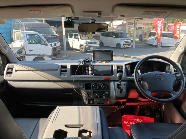 ハイエースバン DX 委託販売 キャンピング AC100V電源 組み立てベッド 令和5年14万キロ時タイミングベルト交換済み ナビ ETC ドライブレコーダー エアバック ABS パワーステアリング(15枚目)