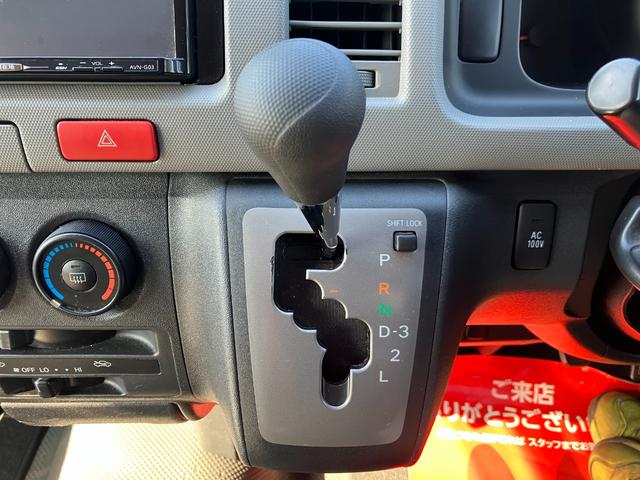 ハイエースバン DX 委託販売 キャンピング AC100V電源 組み立てベッド 令和5年14万キロ時タイミングベルト交換済み ナビ ETC ドライブレコーダー エアバック ABS パワーステアリング(18枚目)