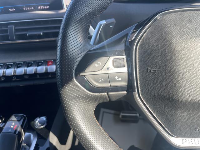 3008 GT ブルーHDi ブラックパック サンルーフ ファーストクラスPKG ハーフレザー パワーシート シートヒーター 純正ディスプレイオーディオ 360°カメラACC BSM LKA ワイヤレスチャージ アンビエントライト ETC(11枚目)