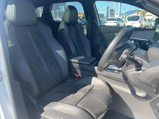 3008 GT ブルーHDi ブラックパック サンルーフ ファーストクラスPKG ハーフレザー パワーシート シートヒーター 純正ディスプレイオーディオ 360°カメラACC BSM LKA ワイヤレスチャージ アンビエントライト ETC(41枚目)