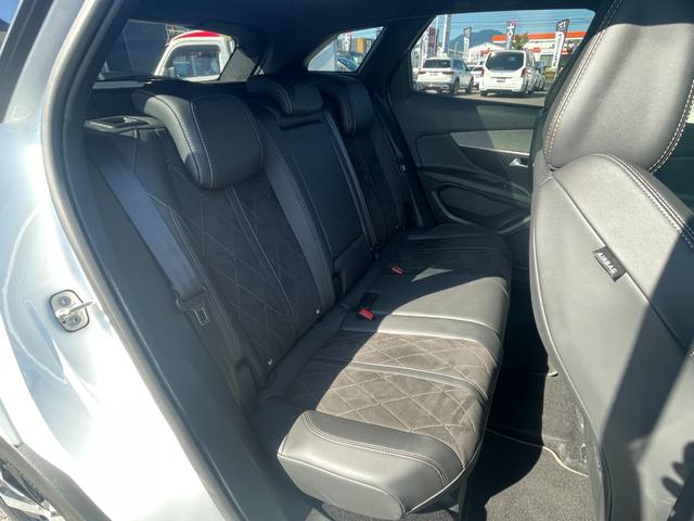 3008 GT ブルーHDi ブラックパック サンルーフ ファーストクラスPKG ハーフレザー パワーシート シートヒーター 純正ディスプレイオーディオ 360°カメラACC BSM LKA ワイヤレスチャージ アンビエントライト ETC(45枚目)