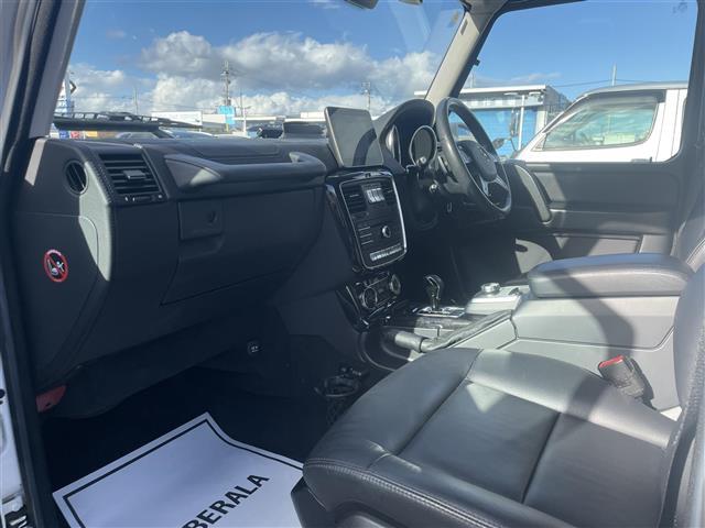 Gクラス G350d G63仕様 G63アルミ G63グリル ラグジュアリーPKG サンルーフ 黒本革シート harman/kardonサラウンド 全席シートヒーター ディストロニック+ BSM メモリー付パワーシート(24枚目)