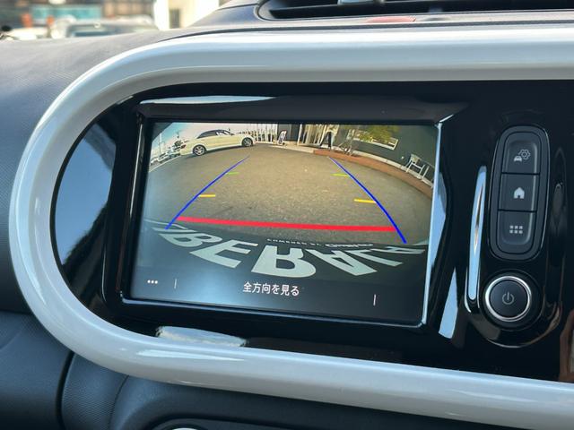 トゥインゴ ＥＤＣ　ＥＴＣ　ドライブレコーダー　バックカメラ　ＢＴオーディオ　スマートフォンミラーリング　クルーズコントロール　パーキングアシスト　レーンキープアシスト　フロアマット　純正ドアバイザー　純正アルミ（12枚目）