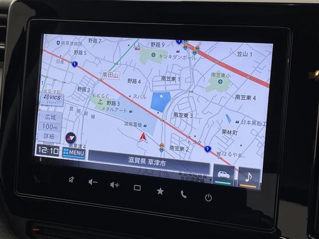 ハイブリッドＭＶ　純正９型ナビ／全方位カメラ／１０．１型ツイン後席モニター／ＥＴＣ／前後ドラレコ／片側パワースライドドア／ヘッドアップディスプレイ／シートヒーター／衝突被害軽減ブレーキ／追従機能付クルーズコントロール(7枚目)