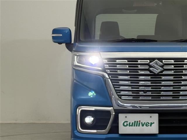 スペーシアカスタム ハイブリッドＸＳターボ　禁煙車／純正８インチナビ／両側パワースライドドア／シートヒーターＤ席／ビルトインＥＴＣ／ドライブレコーダー／クルーズコントロール／全方位／バックカメラ／ＬＥＤライト／レーンンキープアシスト／ＡＨＳ（27枚目）
