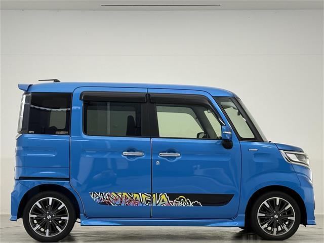スペーシアカスタム ハイブリッドＸＳターボ　禁煙車／純正８インチナビ／両側パワースライドドア／シートヒーターＤ席／ビルトインＥＴＣ／ドライブレコーダー／クルーズコントロール／全方位／バックカメラ／ＬＥＤライト／レーンンキープアシスト／ＡＨＳ（34枚目）
