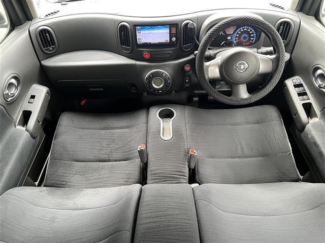 キューブ １５Ｘ　Ｖセレクション　禁煙車／純正７インチナビ／ＣＤ／ＤＶＤ／ＴＶ／ＡＵＸ／ベンチシート／ＥＴＣ（4枚目）