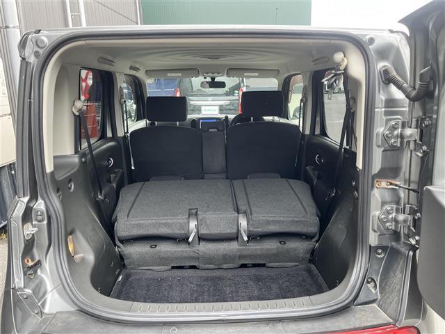 キューブ １５Ｘ　Ｖセレクション　禁煙車／純正７インチナビ／ＣＤ／ＤＶＤ／ＴＶ／ＡＵＸ／ベンチシート／ＥＴＣ（22枚目）
