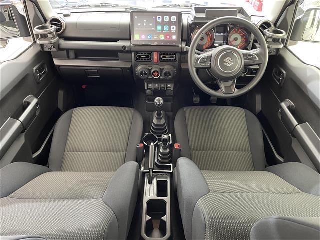 ジムニー XC 禁煙車/社外10.1インチディスプレイオーディオ/Bluetooth/USB/クルーズコントロール/LEDヘッドライト/レーンキープアシスト/ダウンヒルアシストコントロール/シートヒーター/ETC(4枚目)