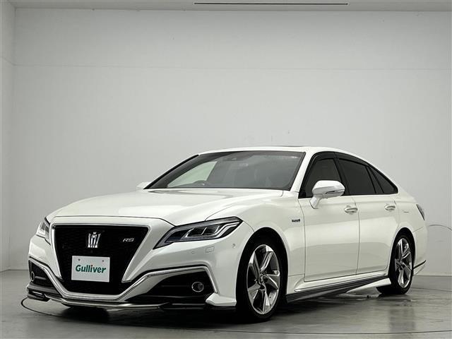 クラウンハイブリッド ＲＳアドバンス　禁煙車／純正８インチナビ／ＤＶＤ／ＣＤ／ＳＤ／ＡＵＸ／Ｂｌｕｅｔｏｏｔｈ／ＵＳＢ／サンルーフ／レザーシート／ＴＲＤエアロ／追従クルーズコントロール／全方位カメラ／パーキングアシスト／ＥＴＣ２．０（35枚目）