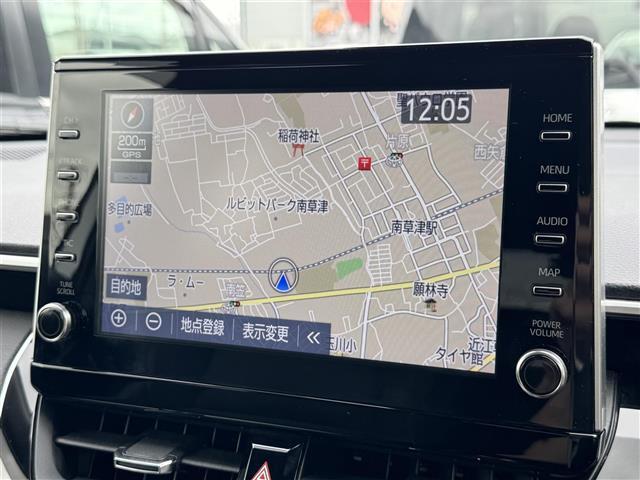 カローラクロス ハイブリッド　Ｚ　禁煙車／純正９インチナビ／Ｂｌｕｅｔｏｏｔｈ／ＵＳＢ／フルセグ／ハーフレザーシート／シートヒーター／パワーシート／パワーリアゲート／追従クルーズコントロール／ＬＥＤヘッドライト／電子パーキング／ＥＴＣ（5枚目）