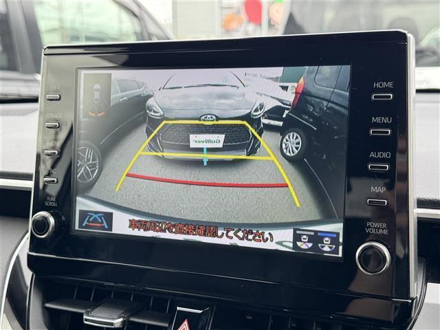 カローラクロス ハイブリッド　Ｚ　禁煙車／純正９インチナビ／Ｂｌｕｅｔｏｏｔｈ／ＵＳＢ／フルセグ／ハーフレザーシート／シートヒーター／パワーシート／パワーリアゲート／追従クルーズコントロール／ＬＥＤヘッドライト／電子パーキング／ＥＴＣ（7枚目）