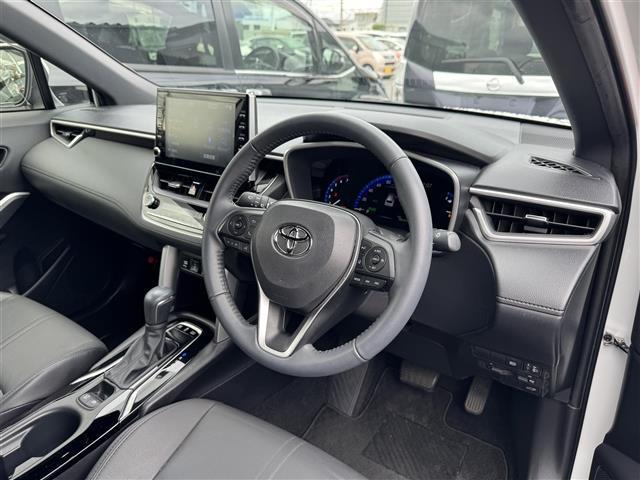カローラクロス ハイブリッド　Ｚ　禁煙車／純正９インチナビ／Ｂｌｕｅｔｏｏｔｈ／ＵＳＢ／フルセグ／ハーフレザーシート／シートヒーター／パワーシート／パワーリアゲート／追従クルーズコントロール／ＬＥＤヘッドライト／電子パーキング／ＥＴＣ（21枚目）