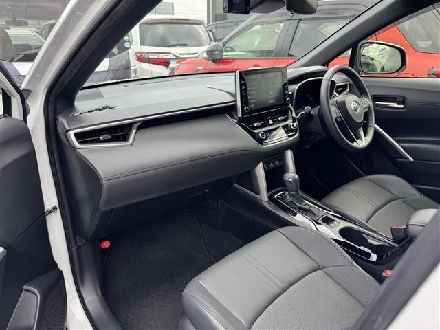 カローラクロス ハイブリッド　Ｚ　禁煙車／純正９インチナビ／Ｂｌｕｅｔｏｏｔｈ／ＵＳＢ／フルセグ／ハーフレザーシート／シートヒーター／パワーシート／パワーリアゲート／追従クルーズコントロール／ＬＥＤヘッドライト／電子パーキング／ＥＴＣ（23枚目）