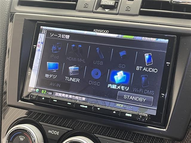 ＷＲＸ Ｓ４ ２．０ＧＴ－Ｓアイサイト　禁煙車／７型ナビ／バックカメラ／追従クルーズコントロール／クリアランスソナー／ＥＴＣ／ＳＴＩエアロ／ハーフレザーシート／ステアリングスイッチ／プッシュスタート／オートライト／スマートキー（6枚目）