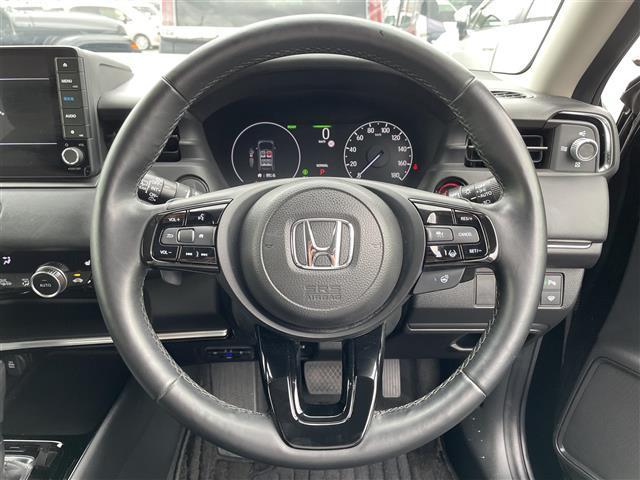 ヴェゼル ｅ：ＨＥＶ　Ｚ　禁煙車／純正９インチナビ／バックカメラ／ブラインドスポットモニター／電動リアゲート／ＬＥＤヘッドライト／ダウンヒルコントロール／前後コーナーセンサー／前後ドラレコ／追従クルーズコントロール／衝突軽減（13枚目）