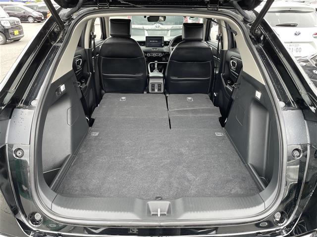 ヴェゼル ｅ：ＨＥＶ　Ｚ　禁煙車／純正９インチナビ／バックカメラ／ブラインドスポットモニター／電動リアゲート／ＬＥＤヘッドライト／ダウンヒルコントロール／前後コーナーセンサー／前後ドラレコ／追従クルーズコントロール／衝突軽減（28枚目）