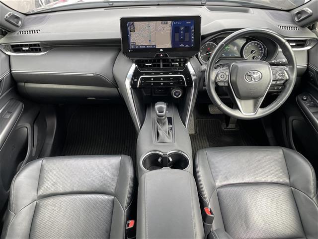 ハリアー Ｚ　レザーパッケージ　禁煙車／１２．３インチ純正ナビ／Ｆ．Ｓ．Ｂカメラ／コーナーセンサー／前席パワーシート／前席シートヒーター／ステアリングヒーター／パワーリアゲート／ＪＢＬプレミアムサウンド／デジタルインナーミラー（4枚目）