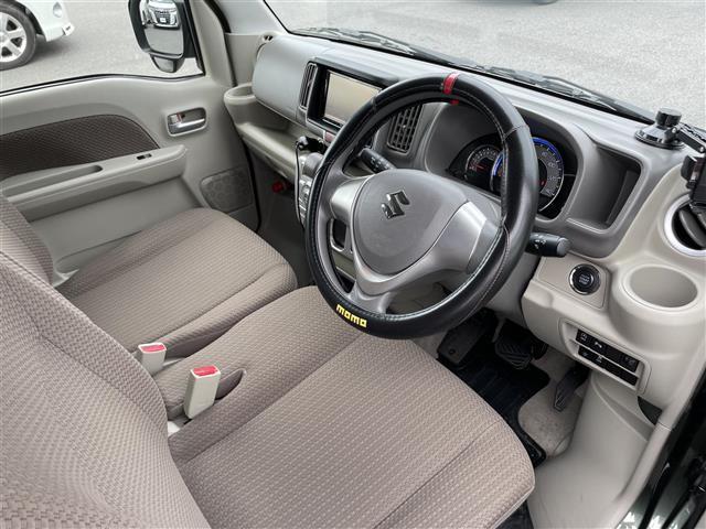 エブリイワゴン JPターボ 禁煙車/社外ナビ/両側イージークローザードア/4WD/レーンキープアシスト/リアソナー/衝突軽減ブレーキ/ETC/前方ドライブレコーダー/D席シートヒーター/純正フロアマット/ドアバイザー(18枚目)