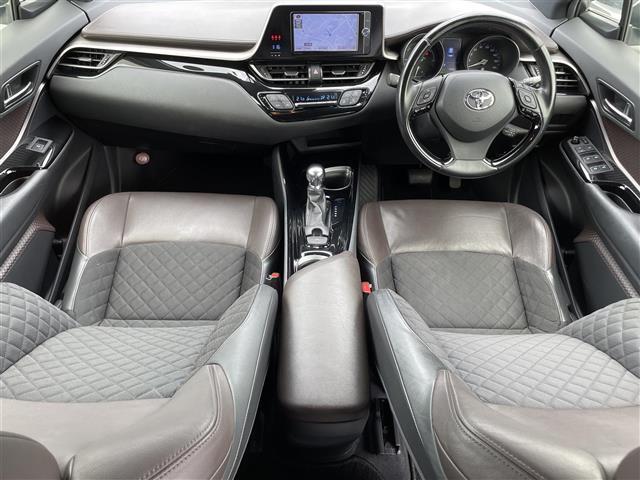 Ｃ－ＨＲ Ｇ　禁煙車／純正ナビ／バックカメラ／レーダークルコン／レーンキープアシスト／ブラインドスポットモニター／ＬＥＤ／オートマチックハイビーム／クリアランスソナー／ビルトインＥＴＣ／ハーフレザーシート（4枚目）