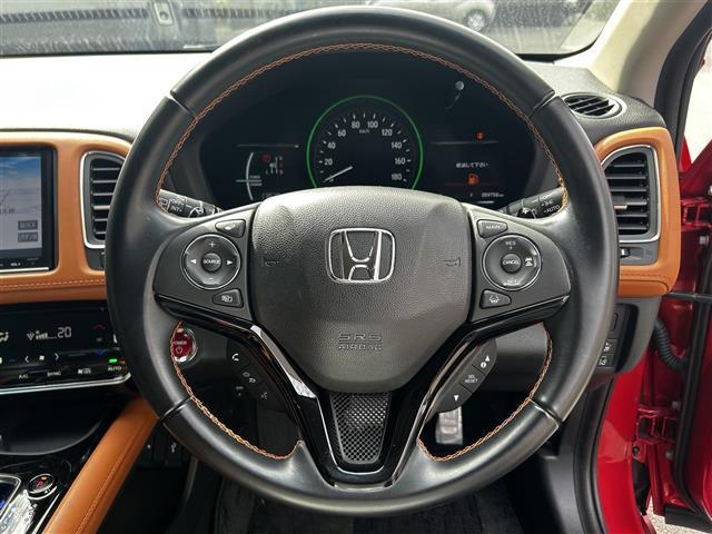 ヴェゼル ハイブリッドZ・ホンダセンシング 禁煙車/純正8型ナビ/ハーフレザーシート/バックカメラ/レーンキープアシスト/追従クルーズコントロール/LEDヘッドライト/オートライト/シートヒーター/ビルトインETC/ドライブレコーダー(11枚目)