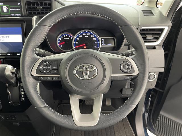 ルーミー カスタムG-T 禁煙車/純正ナビ/フロント/サイド/バック/全方位カメラ/フリップダウンモニター/追従クルーズコントロール/両側パワースライドドア/シートヒーター/オートハイビーム/ステアリングリモコン/ETC(13枚目)