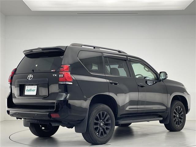 ランドクルーザープラド ＴＸ　Ｌパッケージ　マットブラックエディション　禁煙車／純正９インチナビ／バックカメラ／サンルーフ／追従クルーズコントロール／ＥＴＣ／前後ドライブレコーダー／シートヒーター／パワーシート／コーナーセンサー／電動格納サードシート／本革シート／ＬＥＤ（39枚目）