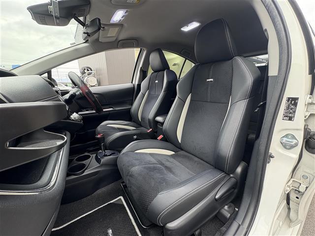 アクア Ｇ　Ｇ’ｓ　禁煙車／純正ナビ／バックカメラ／クルーズコントロール／ＥＴＣ／ハーフレザーシート／ステアリングスイッチ／ＬＥＤヘッドライト／オートライト／オートハイビーム／ドライブレコーダー／スペアキー（22枚目）