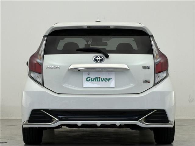 アクア Ｇ　Ｇ’ｓ　禁煙車／純正ナビ／バックカメラ／クルーズコントロール／ＥＴＣ／ハーフレザーシート／ステアリングスイッチ／ＬＥＤヘッドライト／オートライト／オートハイビーム／ドライブレコーダー／スペアキー（30枚目）