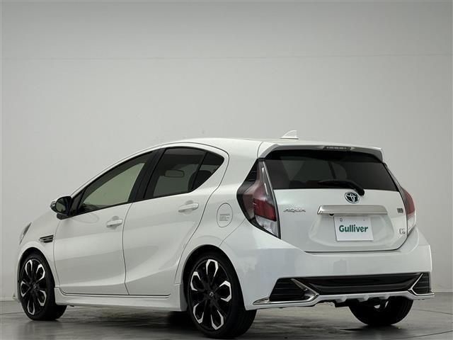 アクア Ｇ　Ｇ’ｓ　禁煙車／純正ナビ／バックカメラ／クルーズコントロール／ＥＴＣ／ハーフレザーシート／ステアリングスイッチ／ＬＥＤヘッドライト／オートライト／オートハイビーム／ドライブレコーダー／スペアキー（31枚目）