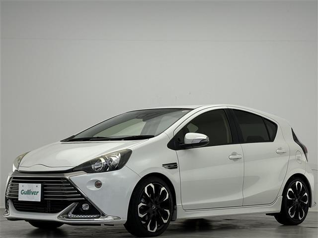 アクア Ｇ　Ｇ’ｓ　禁煙車／純正ナビ／バックカメラ／クルーズコントロール／ＥＴＣ／ハーフレザーシート／ステアリングスイッチ／ＬＥＤヘッドライト／オートライト／オートハイビーム／ドライブレコーダー／スペアキー（33枚目）