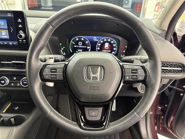 ZR-V e:HEV Z 禁煙車/純正9型ナビ/BOSEサウンド/レザーシート/全方位カメラ/追従クルーズコントロール/クリアランスソナー/パワーシート/シートヒーター/ブラインドスポットインフォメーション/LED/ETC(7枚目)