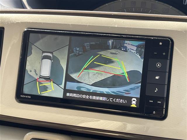 ムーヴキャンバス Xメイクアップリミテッド SAIII 禁煙車/純正ナビ/全方位カメラ/両側電動スライド/ドラレコ/コーナーセンサー/リアソナー/オートハイビーム/衝突被害軽減システム/プッシュスタート/スマートキー/ステアリングリモコン(7枚目)