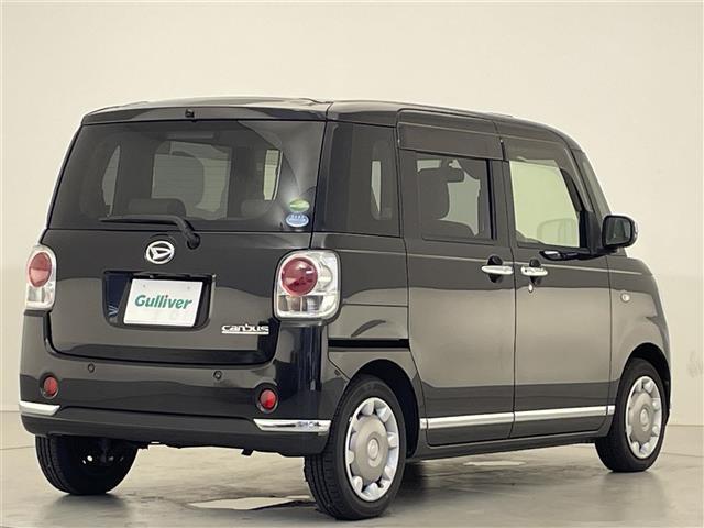 ムーヴキャンバス Xメイクアップリミテッド SAIII 禁煙車/純正ナビ/全方位カメラ/両側電動スライド/ドラレコ/コーナーセンサー/リアソナー/オートハイビーム/衝突被害軽減システム/プッシュスタート/スマートキー/ステアリングリモコン(32枚目)