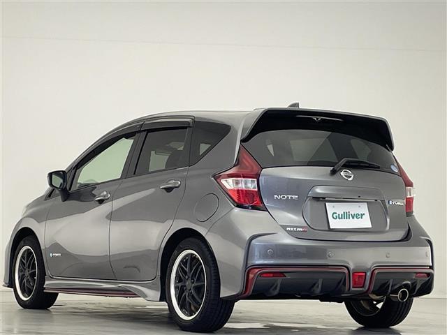 ノート ｅ－パワー　ニスモ　禁煙車／社外ナビ／ＬＥＤヘッドライト／コーナーセンサー／レーンキープアシスト／ドライブレコーダー／ＣＤ／ＤＶＤ／フルセグ／Ｂｌｕｅｔｏｏｔｈ／盗難防止／スマートキー／ＥＴＣ（23枚目）