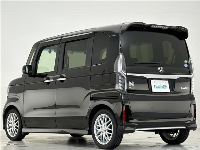 N-BOXカスタム Lターボ 禁煙車/純正8インチナビ/Bluetooth/DVD/フルセグ/AppleCarPLay/Andoroid/側電動スライド/ハーフレザー/バックカメラ/リアソナー/フル追従クルーズコントロール(31枚目)