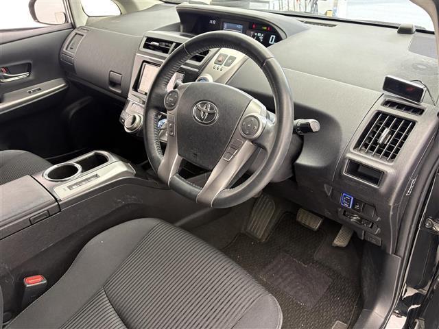 プリウスアルファ Sツーリングセレクション 社外7インチナビ DVD/CD/Bluetooth/SD/フルセグ/ビルトインETC/ステアリングスイッチ/デジタルインナーミラー/電動格納ミラー/コーナーセンサー(前後)/スマートキー(17枚目)