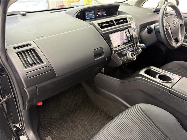 プリウスアルファ Sツーリングセレクション 社外7インチナビ DVD/CD/Bluetooth/SD/フルセグ/ビルトインETC/ステアリングスイッチ/デジタルインナーミラー/電動格納ミラー/コーナーセンサー(前後)/スマートキー(19枚目)