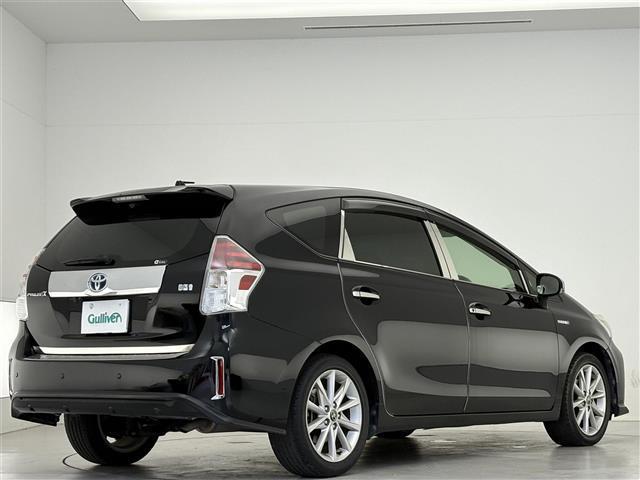 プリウスアルファ Sツーリングセレクション 社外7インチナビ DVD/CD/Bluetooth/SD/フルセグ/ビルトインETC/ステアリングスイッチ/デジタルインナーミラー/電動格納ミラー/コーナーセンサー(前後)/スマートキー(34枚目)