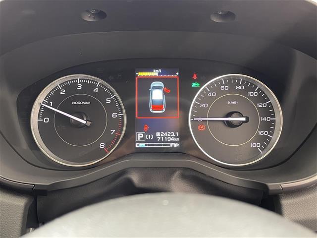 インプレッサスポーツ ２．０ｉ－Ｌアイサイト　禁煙車／純正８インチナビ／バックカメラ／衝突軽減ブレーキ／ＥＴＣ２．０／ＬＥＤヘッドライト／オートライト／追従クルーズコントロール／純正アルミホイール／レーンキープアシスト／電子パーキング（11枚目）