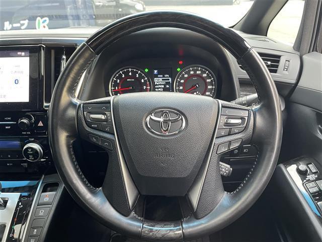 アルファード 2.5S タイプゴールド 禁煙車/純正9インチディスプレイ/クリアランスソナー/モデリスタエアロ/追従クルーズコントロール/BSM/サンルーフ/デジタルインナーミラー/オートハイビーム/LEDヘッドライト/ドラレコ(14枚目)