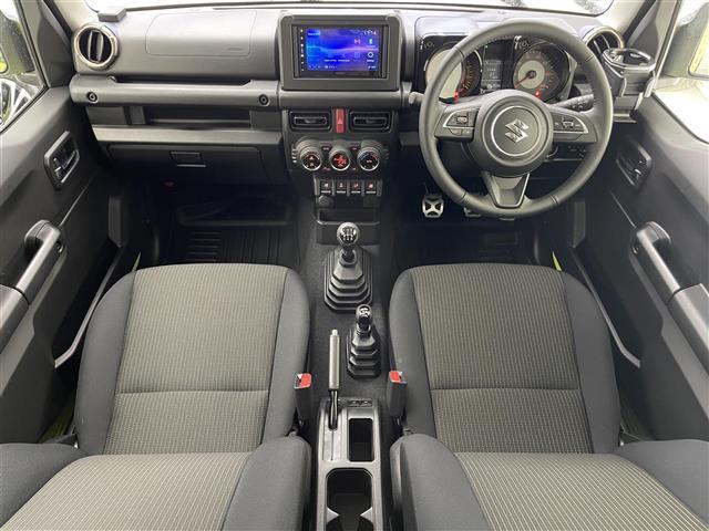 ジムニー XC 禁煙車/社外ディスプレイオーディオ/Bluetooth/AppleCarPlay/AndroidAuto/5MT/パートタイム4WD/LED/AHB/レーンキープ/クルーズコントロール(4枚目)