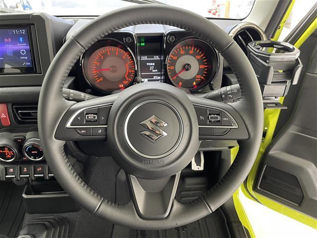 ジムニー XC 禁煙車/社外ディスプレイオーディオ/Bluetooth/AppleCarPlay/AndroidAuto/5MT/パートタイム4WD/LED/AHB/レーンキープ/クルーズコントロール(10枚目)