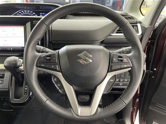 ソリオ ハイブリッドMZ 禁煙車/社外8インチナビ/全方位カメラ/追従クルーズコントロール/両側電動スライドドア/前席シートヒーター/ヘッドアップディスプレイ/クリアランスソナー/前方ドライブレコーダー/LEDヘッドライト(7枚目)