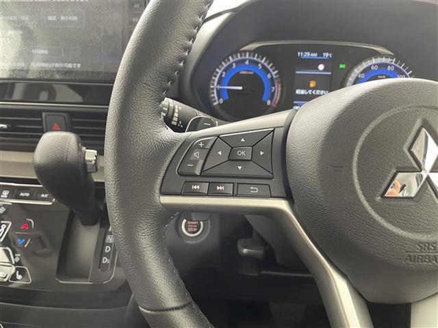 デリカミニ T プレミアム 禁煙車/未使用車/純正9インチディスプレイオーディオ/全方位カメラ/両側電動スライド/ハーフレザー/クリアランスソナー/LEDヘッドライト/オートライト/オートハイビーム/レーンキープ/シートヒーター(11枚目)