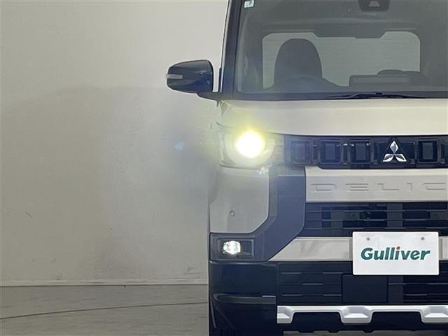 デリカミニ T プレミアム 禁煙車/未使用車/純正9型ディスプレイオーディオ/全方位カメラ/両側電動スライド/ハーフレザー/クリアランスソナー/LEDヘッドライト/オートライト/オートハイビーム/シートヒーター/衝突軽減(27枚目)