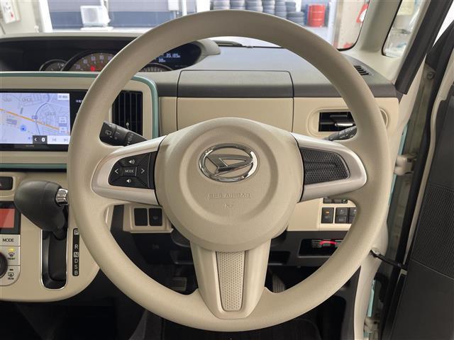 ムーヴキャンバス ＧメイクアップＶＳ　ＳＡＩＩＩ　禁煙車／社外７インチナビ／両側電動スライド／全方位カメラ／ＬＥＤヘッドライト／オートライト／オートハイビームドラレコ（前後）／ＥＴＣ／リアソナー／シートヒーター（Ｄ席）／衝突軽減／純正マット（10枚目）