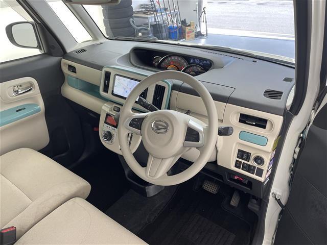 ムーヴキャンバス ＧメイクアップＶＳ　ＳＡＩＩＩ　禁煙車／社外７インチナビ／両側電動スライド／全方位カメラ／ＬＥＤヘッドライト／オートライト／オートハイビームドラレコ（前後）／ＥＴＣ／リアソナー／シートヒーター（Ｄ席）／衝突軽減／純正マット（18枚目）