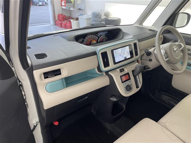 ムーヴキャンバス ＧメイクアップＶＳ　ＳＡＩＩＩ　禁煙車／社外７インチナビ／両側電動スライド／全方位カメラ／ＬＥＤヘッドライト／オートライト／オートハイビームドラレコ（前後）／ＥＴＣ／リアソナー／シートヒーター（Ｄ席）／衝突軽減／純正マット（20枚目）